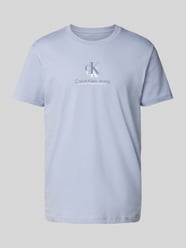 T-shirt met labelprint van Calvin Klein Jeans - 1