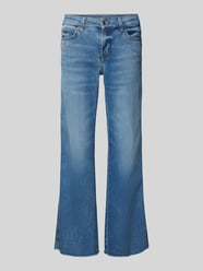 Verkürzte Jeans im 5-Pocket-Design Modell 'FRANCESCA' von Cambio Blau - 10