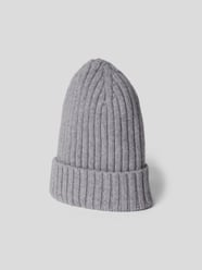 Beanie aus Woll-Mix von Le Bonnet Grau / Schwarz - 2