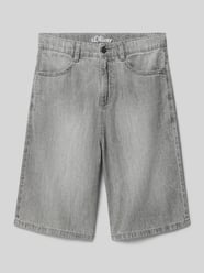 Bermudy o kroju slim fit z czystej bawełny od s.Oliver RED LABEL - 10