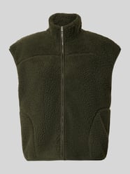 Relaxed Fit Weste in Teddy-Optik Modell 'SADIA' von PIECES - 8