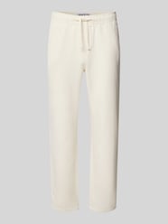 Broek met elastische band en tunnelkoord van Jake*s Studio Men - 30