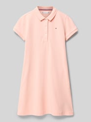 T-Shirt in Überlänge von Tommy Hilfiger Teens Orange - 12