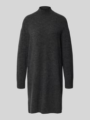 Oversize'owa sukienka dzianinowa z mieszanki wełny dziewiczej od Marc O'Polo DENIM - 31