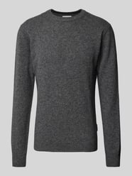 Strickpullover mit Strukturmuster Modell 'Karl' von Casual Friday Grau - 24