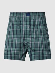Boxershorts mit Tartan-Karo und elastischem Bund von Götzburg Wäsche Grün - 3