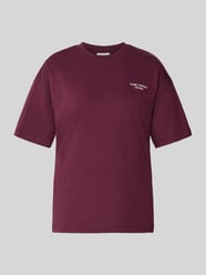 Relaxed Fit T-Shirt aus reiner Baumwolle von Marc O'Polo DENIM Bordeaux - 47