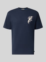 Oversized T-Shirt mit Logo-Stitching von Scotch & Soda - 4
