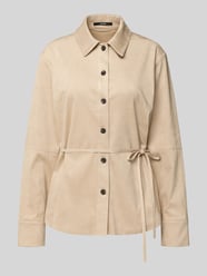 Blouse met strikceintuur model 'Zyla' van someday. Beige - 5