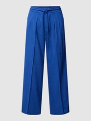 Stoffhose in verkürzter Passform von s.Oliver RED LABEL Blau - 19