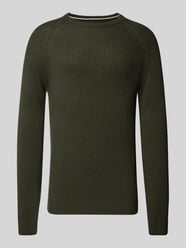 Strickpullover mit Rundhalsausschnitt Modell 'PANNEL' von JACK & JONES - 9