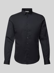 Slim Fit Freizeithemd mit Kentkragen Modell 'Palle' von Casual Friday Schwarz - 5