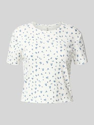 Regular fit T-shirt in riblook, model 'FENJA LIFE' van Only - 31