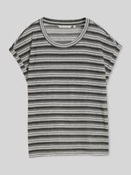 T-shirt z mieszanki wiskozy, krój regular fit od Tom Tailor Denim - 32