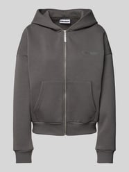 Essentials hoodie met ritssluiting 2.0 van Review Grijs / zwart - 3