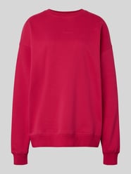 Bluza o kroju oversized z wyhaftowanym logo model „Toast” od OH APRIL - 22