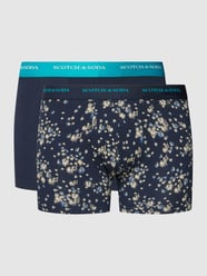 Broek met elastische band, model 'Iconic' in een set van 2 stuks van Scotch & Soda Blauw / turquoise - 15