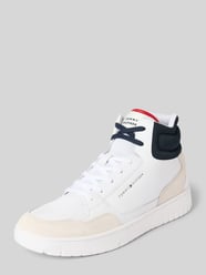 High top sneakers van echt leer, model 'BASKET CORE' van Tommy Hilfiger - 26