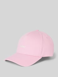 Basecap mit Logo-Stitching Modell 'Cara' von HUGO CLASSIFICATION Pink - 36