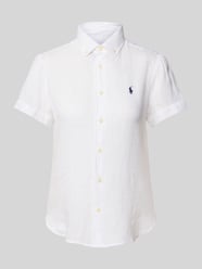 Regular Fit Leinenbluse mit Button-Down-Kragen von Polo Ralph Lauren - 36