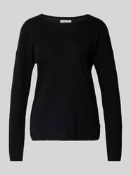 Sweter z dzianiny z czystego kaszmiru z okrągłym dekoltem od Fynch-Hatton - 20