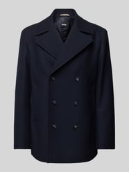 Trenchcoat mit Reverskragen Modell 'Clay' von BOSS Blau - 42