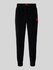 Sweatpants mit Label-Patch Modell 'Velvet' von HUGO - 33