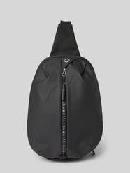 Crossbodytas met labelprint, model 'Blanc' van bugatti - 14