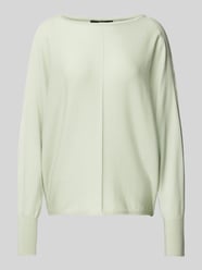 Gebreide pullover met deelnaad, model 'Taliya line' van Someday Groen - 41