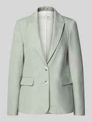 Regular Fit Blazer aus Viskose-Mix mit Reverskragen von COMMA - 16