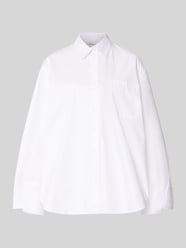 Bluzka koszulowa o kroju oversized z brustaszą model 'Demi' od Topshop - 17