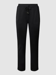 Jogpants mit Spitzenbesatz von LIU JO SPORT Schwarz - 41