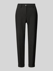 High Waist Hose mit Knopfverschluss von MAC Grau - 14