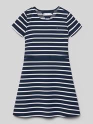 Tailliertes Freizeitkleid mit Allover-Muster von Tommy Hilfiger Teens - 35