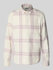 Slim Fit Freizeithemd mit Button-Down-Kragen Modell 'LIET' von Drykorn Pink - 40