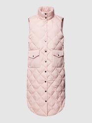 Steppweste mit seitlichen Eingrifftaschen Modell 'OLGA' von FREE/QUENT Rosa - 6