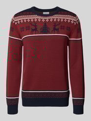 Gebreide pullover met ribboorden van Lindbergh - 15