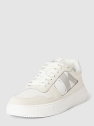 Sneaker aus Leder mit Label-Details Modell 'CHUNKY' von Calvin Klein Jeans Beige - 36