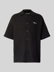 Relaxed Fit Freizeithemd mit Strukturmuster Modell 'Jovren' von Pegador - 12