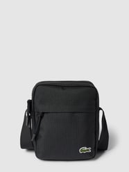 Umhängetasche mit Logo-Patch von Lacoste Schwarz - 25
