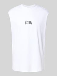 Tanktop mit Label-Print von REVIEW - 2