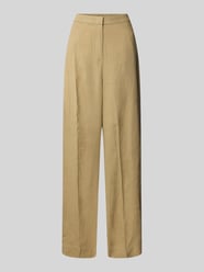 Spodnie lniane o kroju tailored fit z mieszanki lnu i lyocellu od Tommy Hilfiger - 18