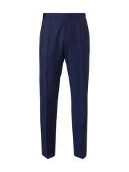 Slim Fit Anzug-Hose aus Schurwolle von BOSS Blau - 37