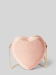 Umhängetasche mit Ziersteinbesatz Modell 'Big Heart' von Weat Pink - 45
