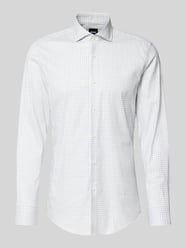 koszula biznesowa o kroju slim fit z mieszanka bawełny model 'H-HANK-SP' od BOSS - 40