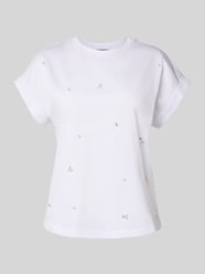 T-shirt zdobiony kamieniami od zero - 37