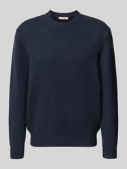 Relaxed Fit Pullover aus Baumwoll-Mix mit Woll-Anteil Modell 'JAMES' von ONLY & SONS - 3
