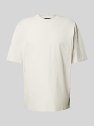 Oversized T-Shirt aus reiner Baumwolle von Pegador Beige - 30