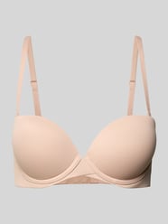 Push-up-BH mit Label-Details Modell 'PERFECT FIT' von Calvin Klein Underwear Beige - 23