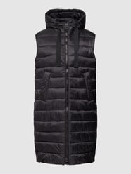 Outdoor-Steppweste mit Kapuze von Marc O'Polo Grau / Schwarz - 28